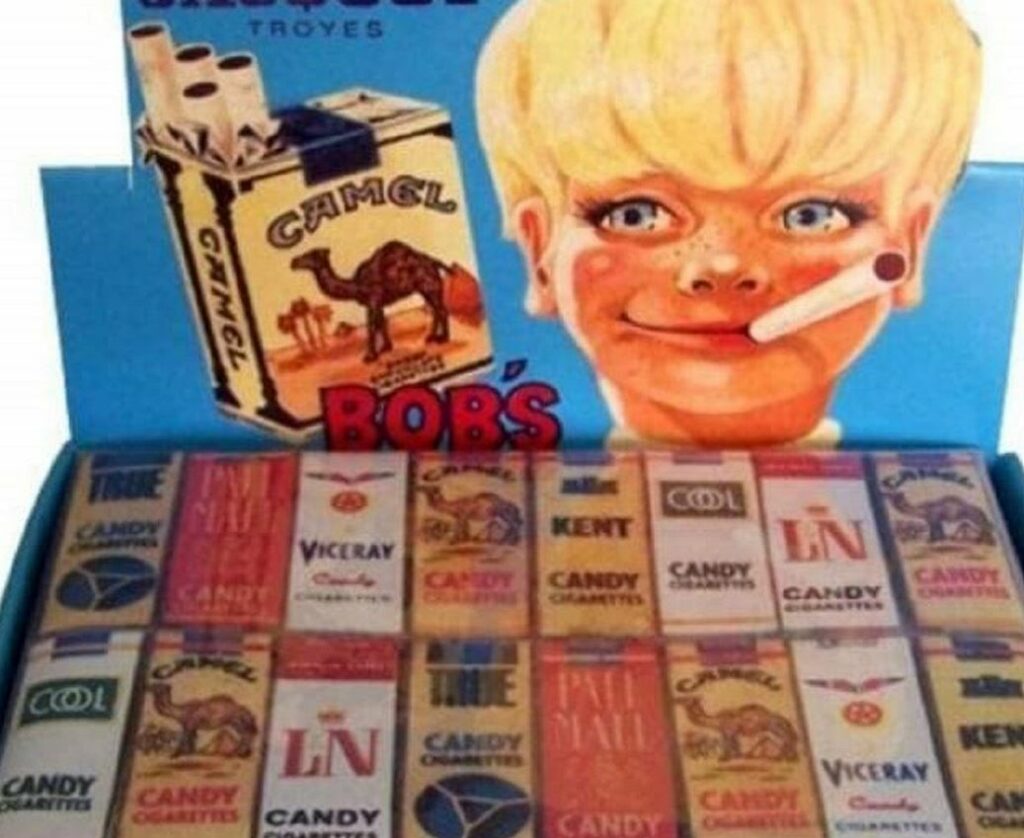 cigarrillos de chocolate